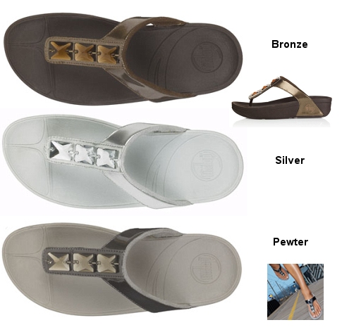 fitflop pietra metallic