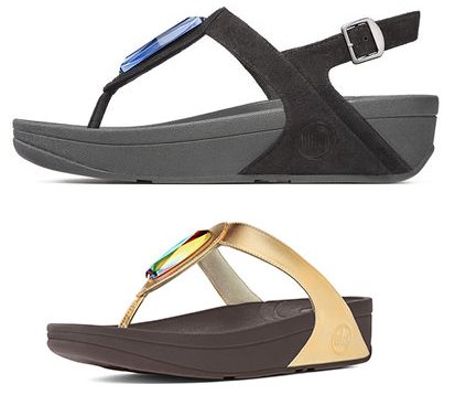 fitflop sandals leather